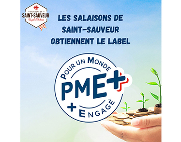 Nous sommes labellisés PME+ !